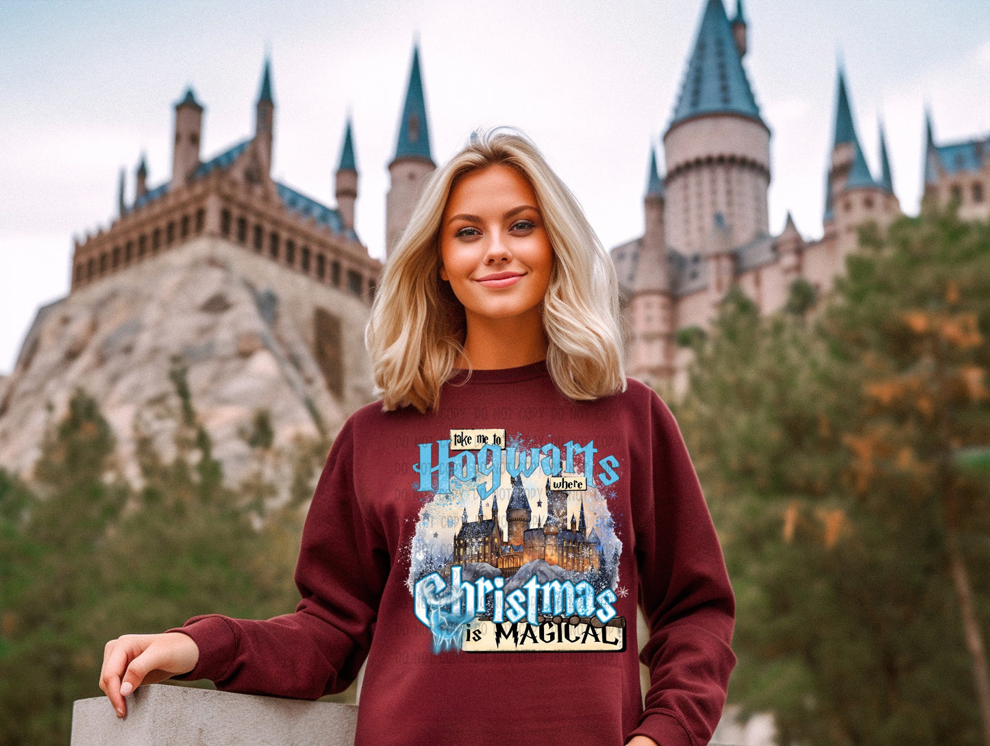 Take me to Hogwarts where Christmas is Magical (DTF) 12-449