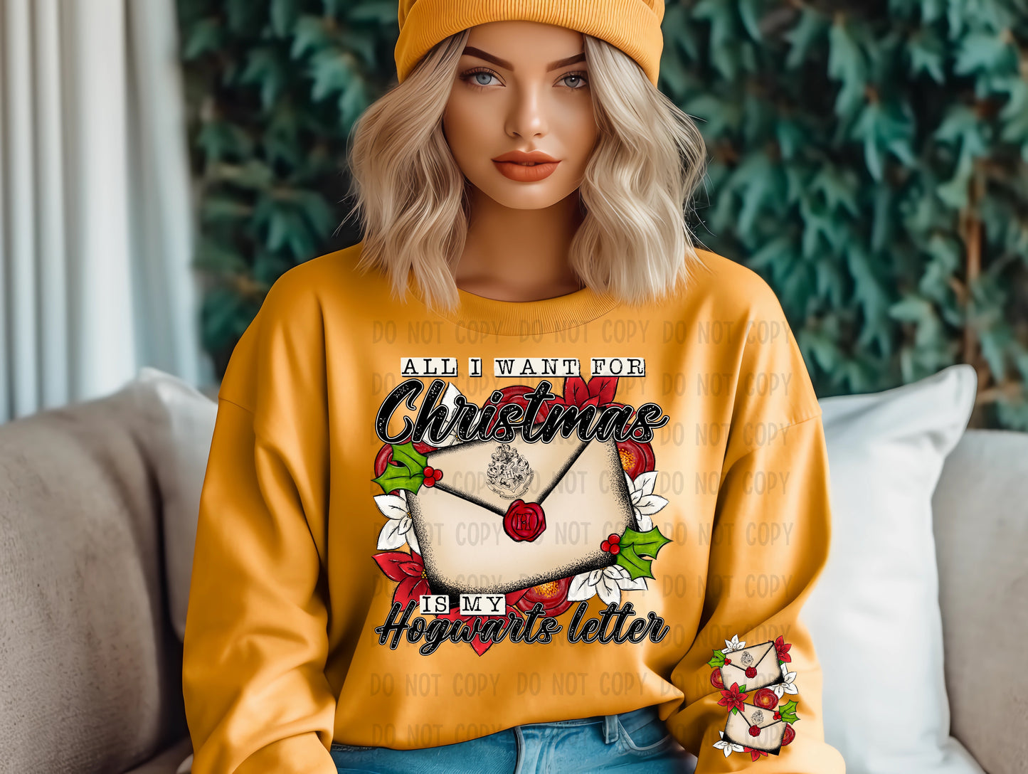 All I want for Christmas is my Hogwarts Letter (DTF) 12-450