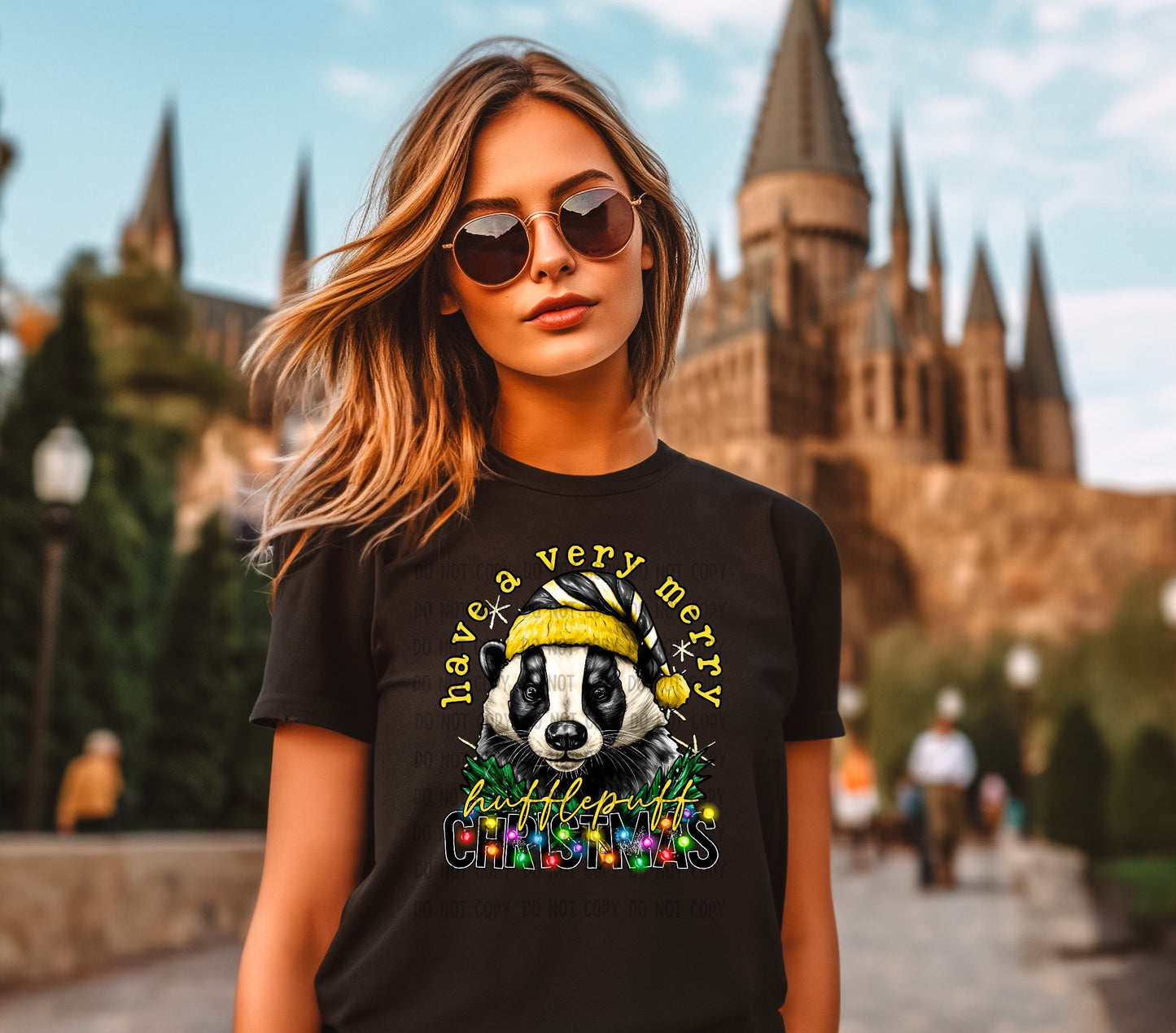 Have a very Merry Hufflepuff Christmas (DTF) 12-454