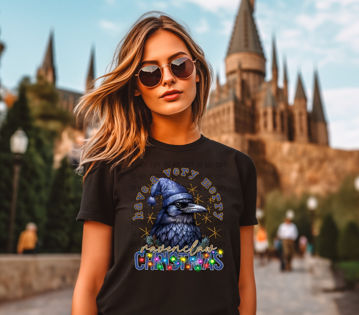 Have a very Merry Ravenclaw Christmas (DTF) 12-455