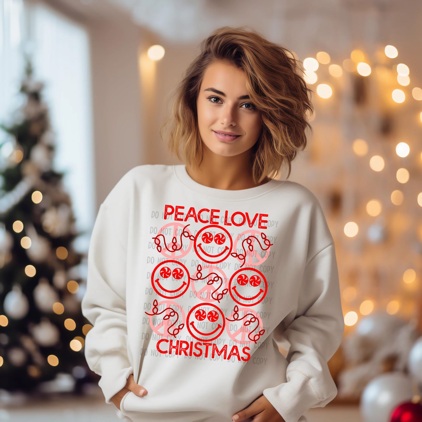 Peace Love Christmas (DTF) 12-503
