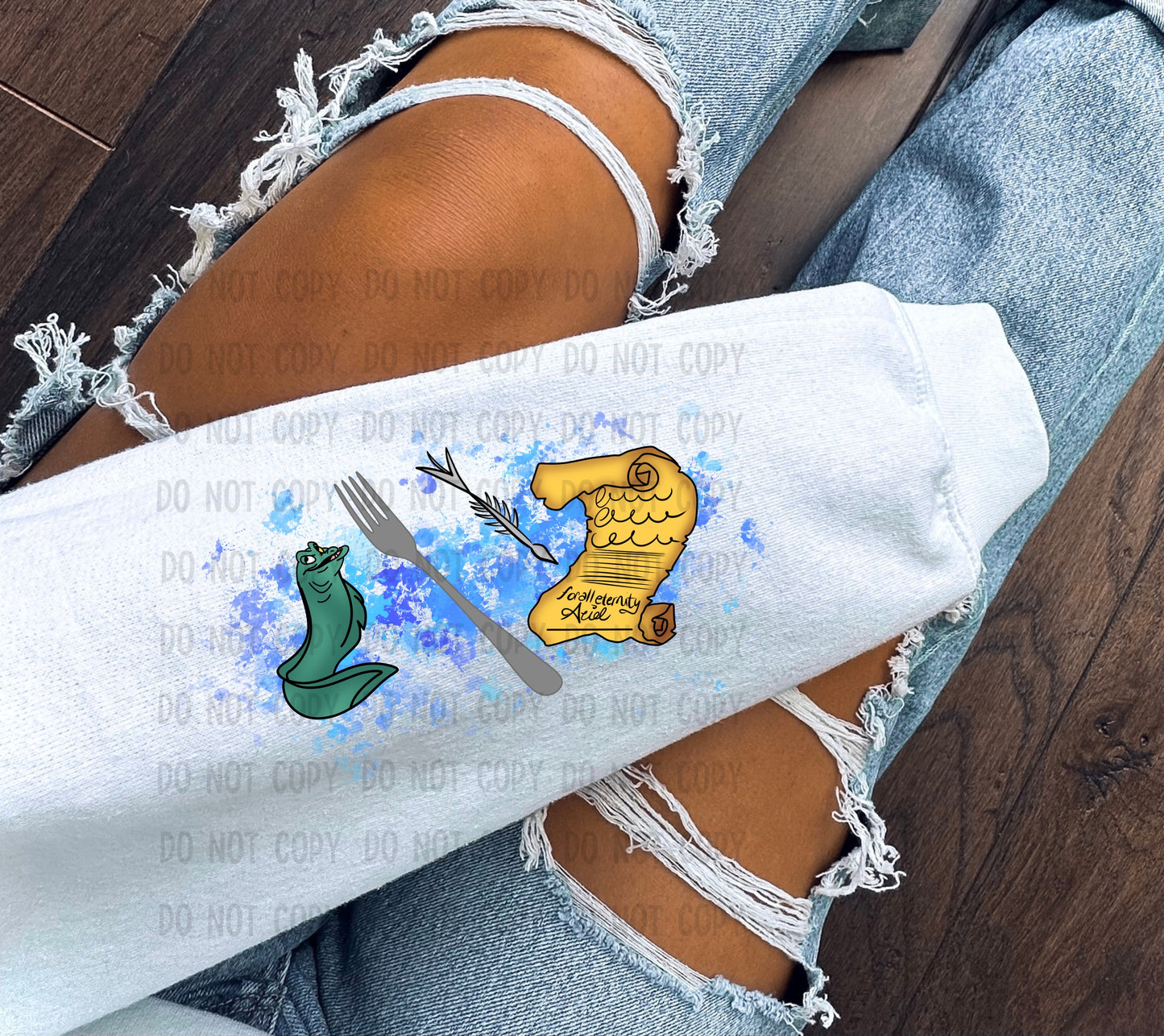 Little Mermaid Christmas Ornament DTF 12-529