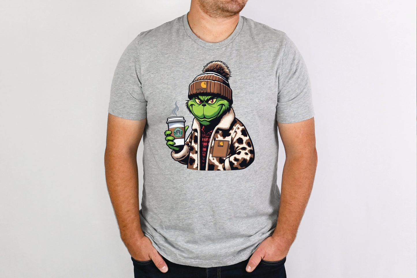 BOUJEE GRUMPY GUY BROWN COFFEE (DTF) 12-710