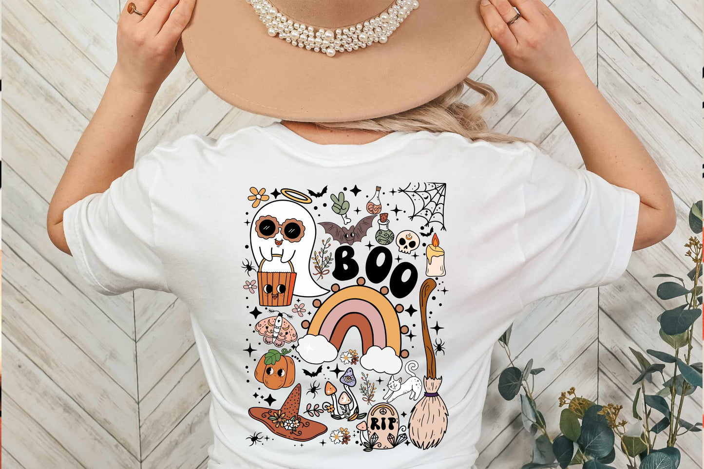 GROOVY HALLOWEEN COLLAGE 257PO