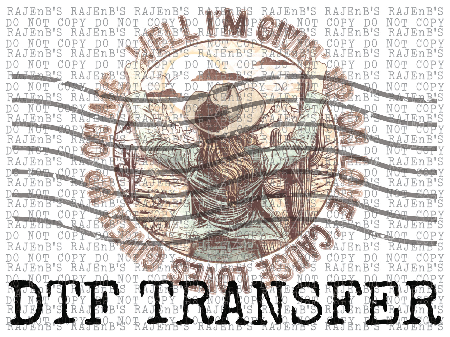 Givin up on Love (DTF) AG316