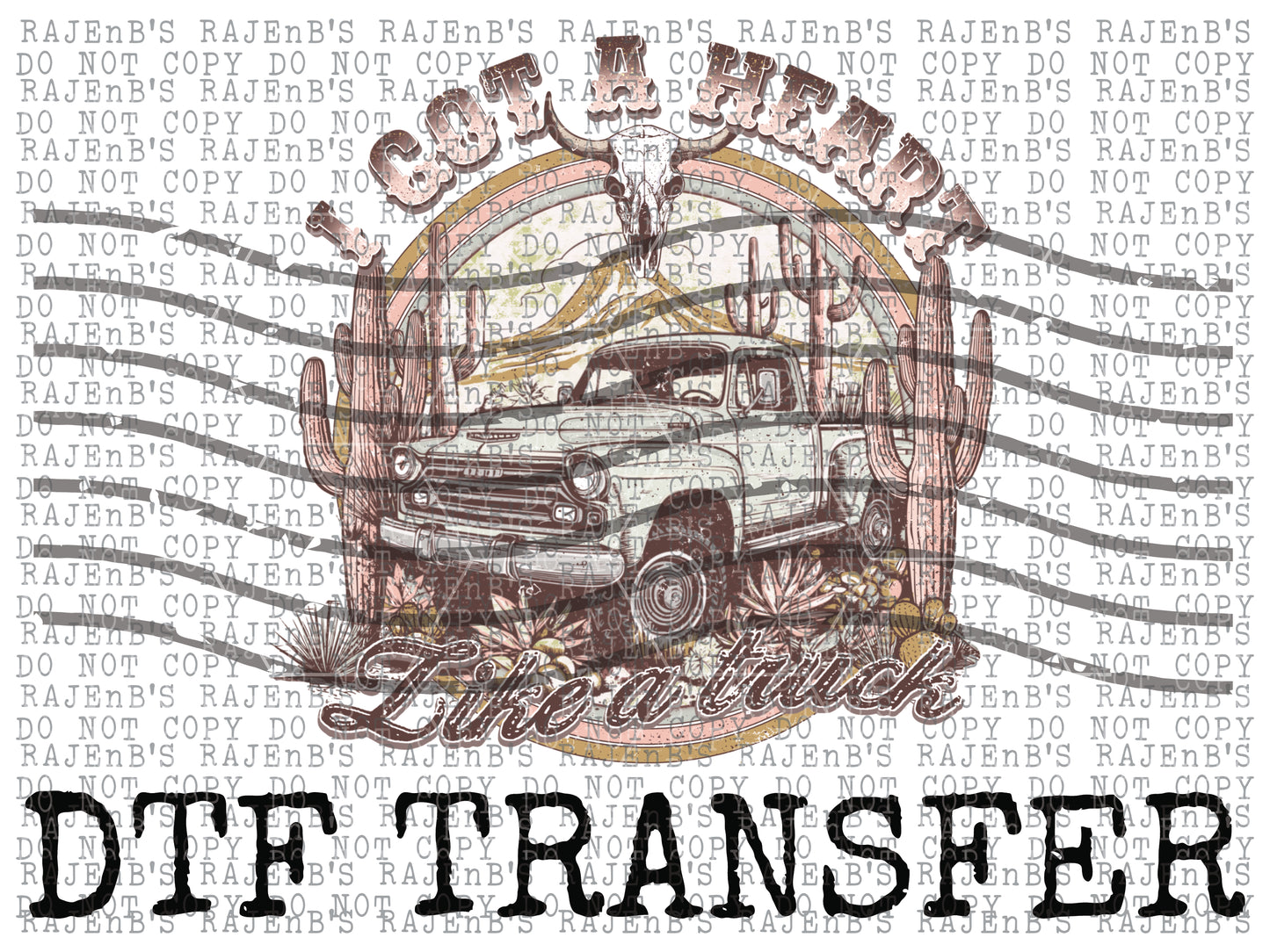 Heart Like a Truck (DTF) AG408