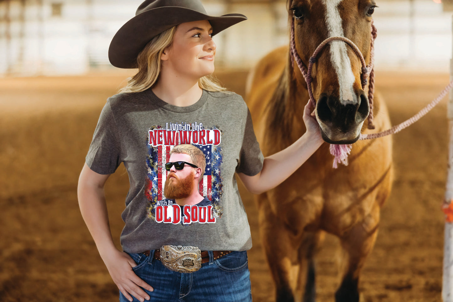 NEW WORLD OLD SOUL-FLAG (DTF) 4316KPI