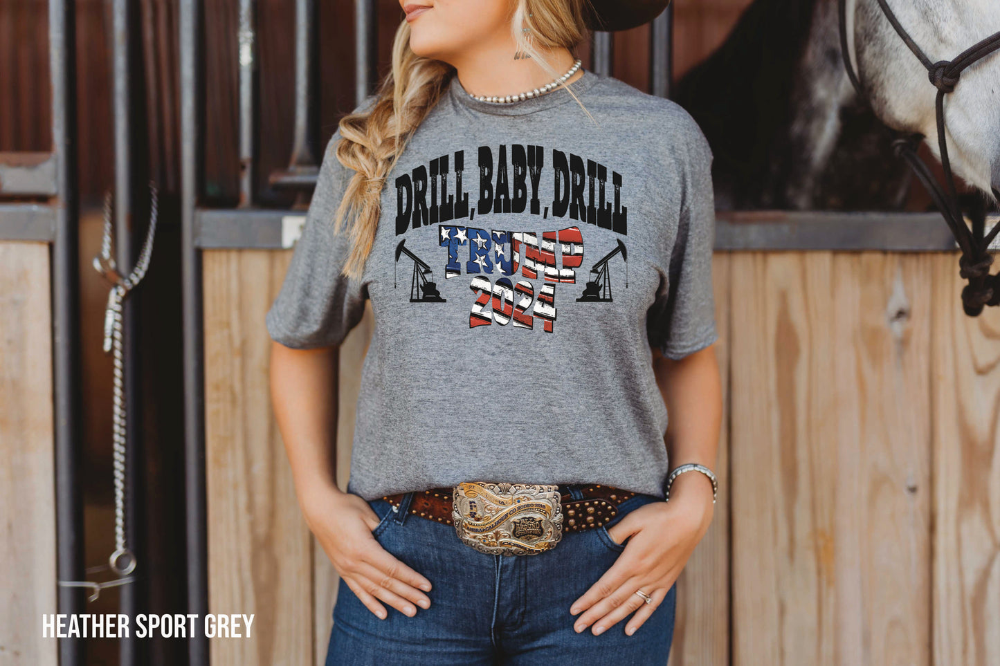 Drill Baby Drill Flag (DTF) 943