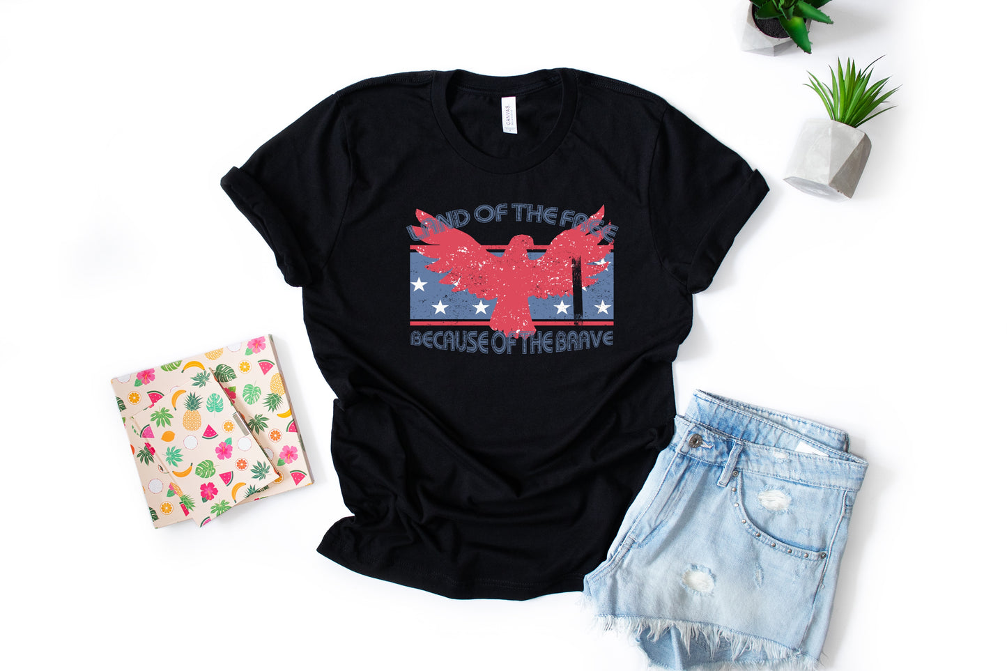 LAND OF THE FREE BECAUSE OF THE BRAVE (DTF) 945