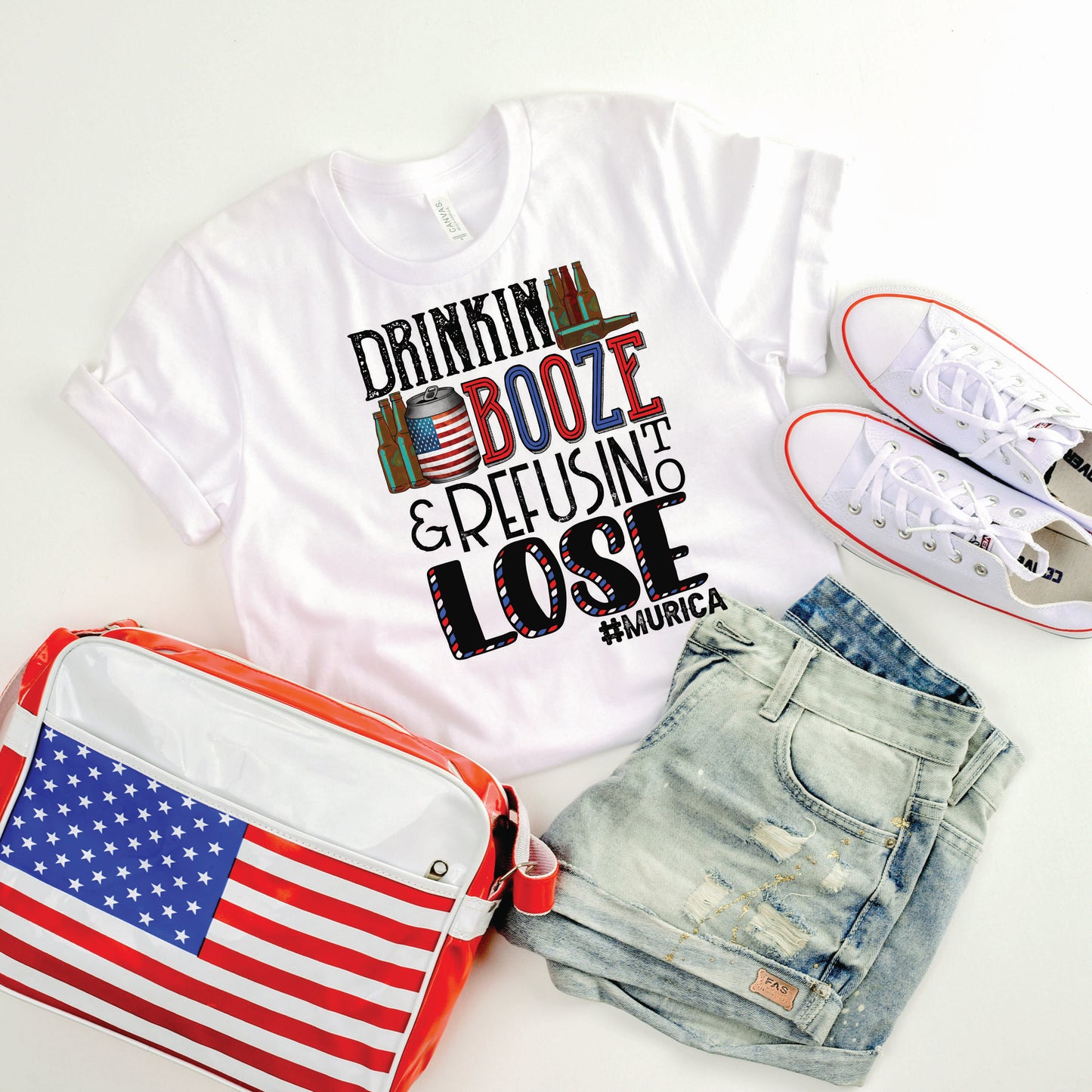 PATRIOTIC Pre-Made DTF GANG SHEET