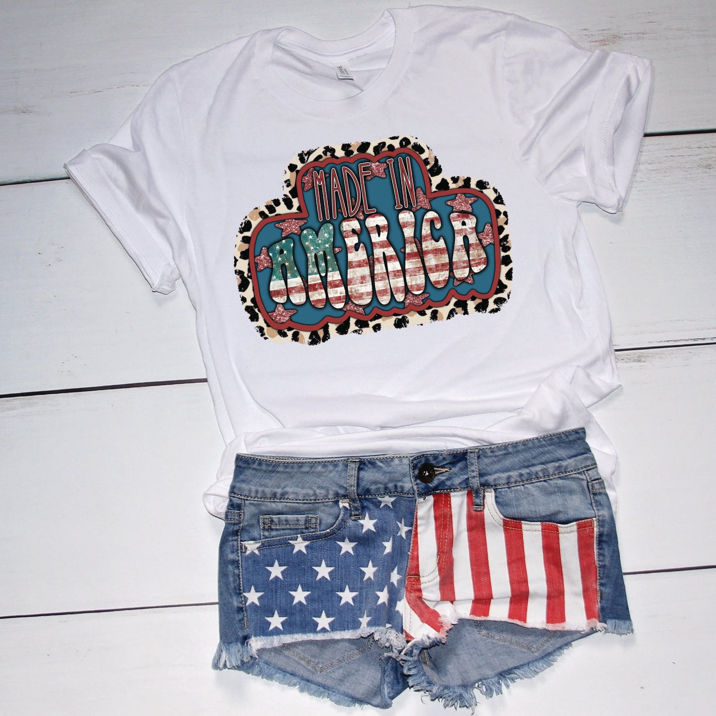 PATRIOTIC Pre-Made DTF GANG SHEET