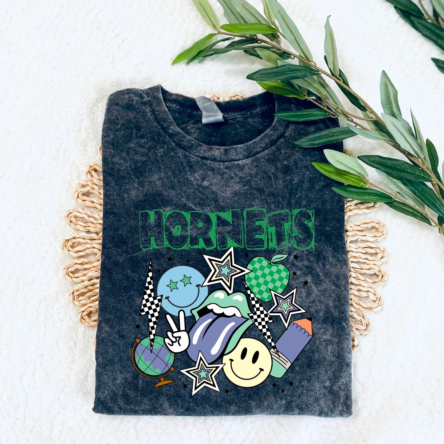 Hornets Retro Blue (DTF) 42SC