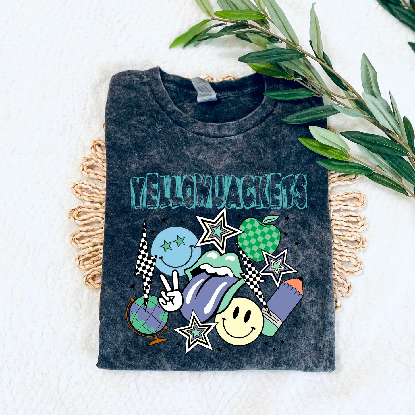 Yellowjackets Retro Blue (DTF) 50SC