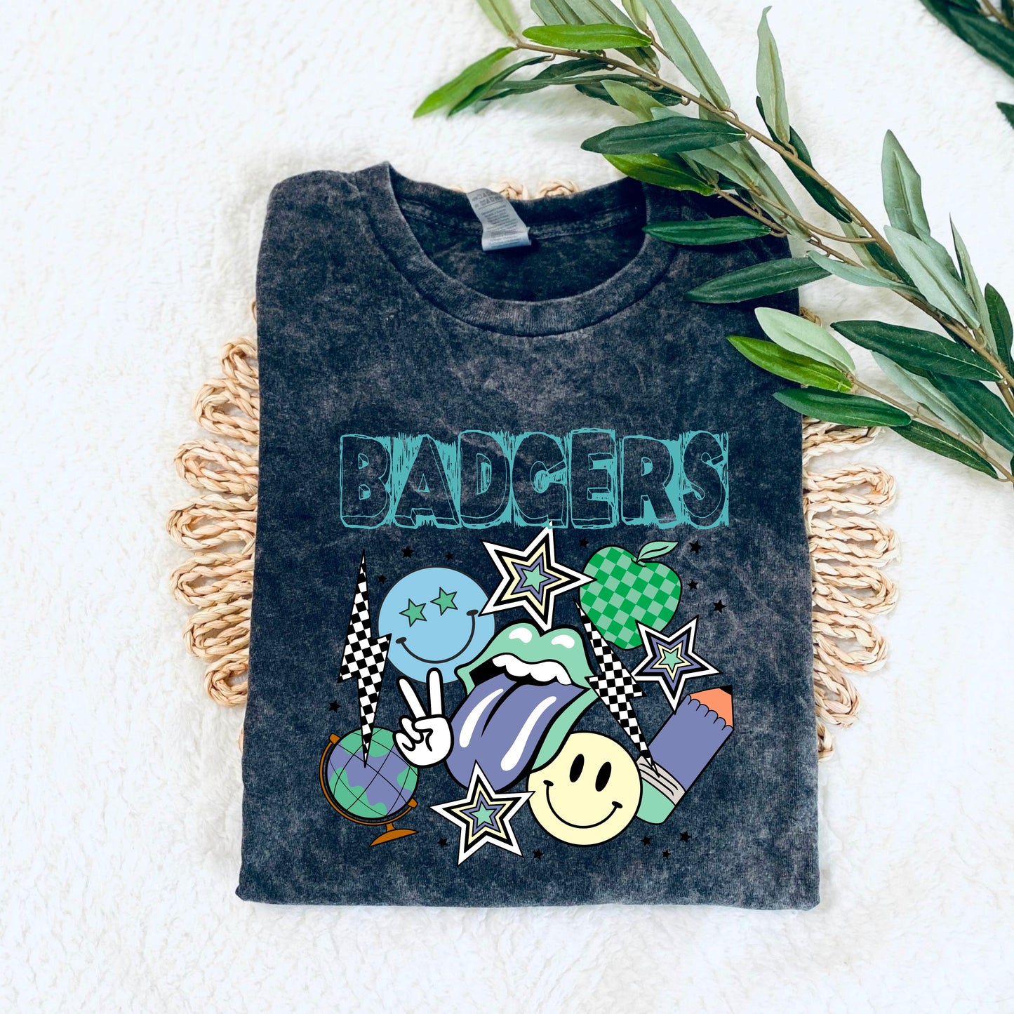 Badgers Retro Blue (DTF) 49SC