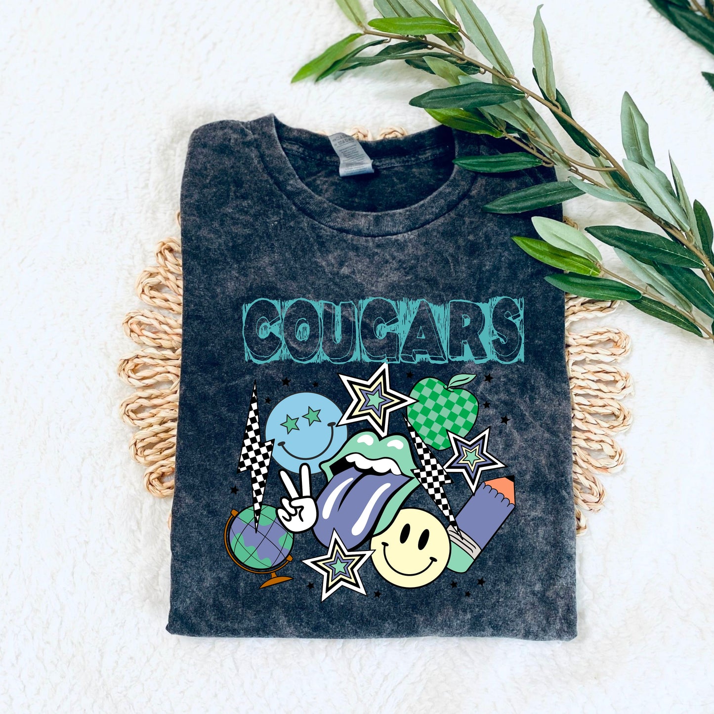 Cougars Retro Blue (DTF) 57SC