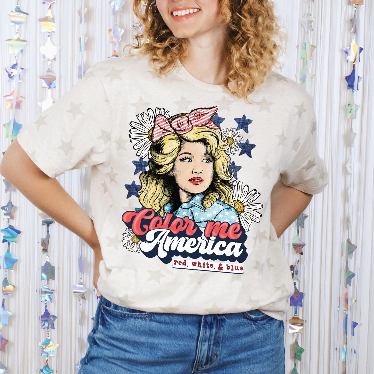 Color Me America-Dolly (DTF) TE0018