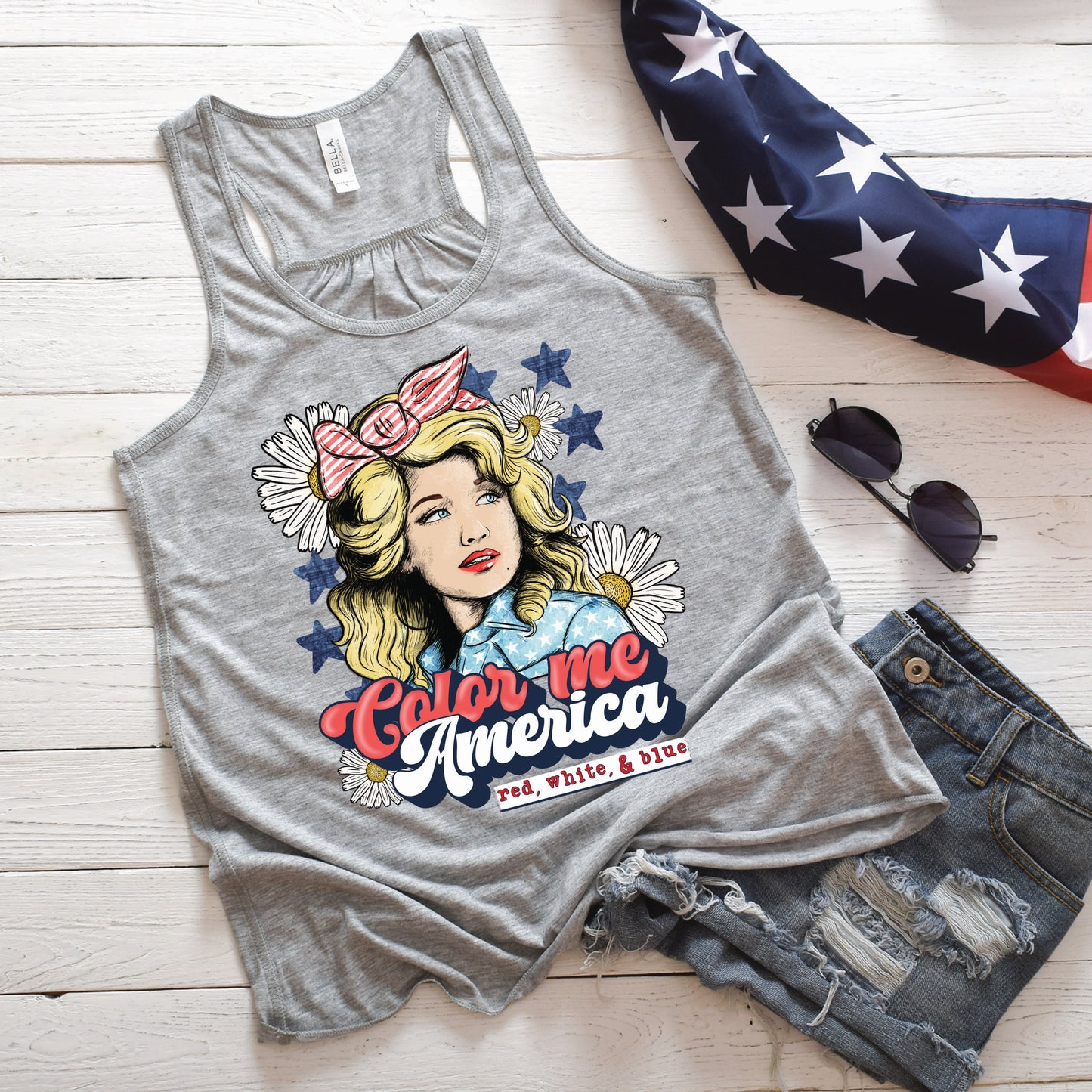 Color Me America-Dolly (DTF) TE0018