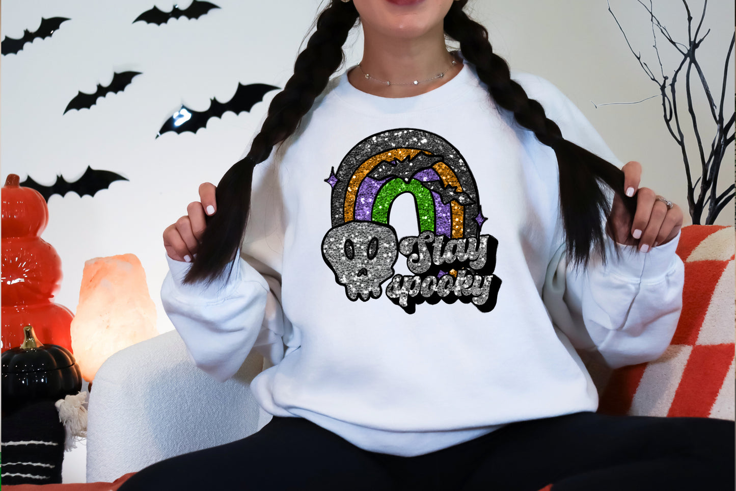 STAY SPOOKY-SPARKLE (DTF) TE0192