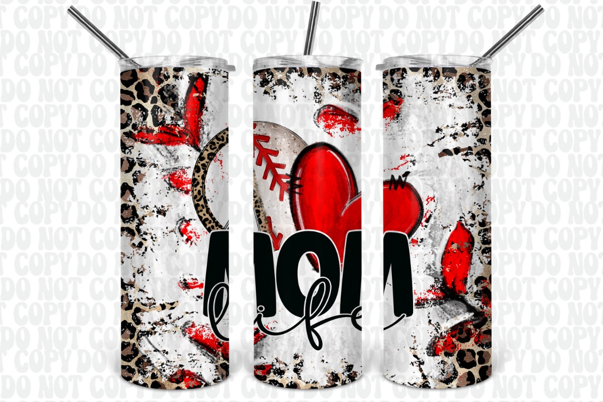 Baseball Mom Tumbler 02BMP