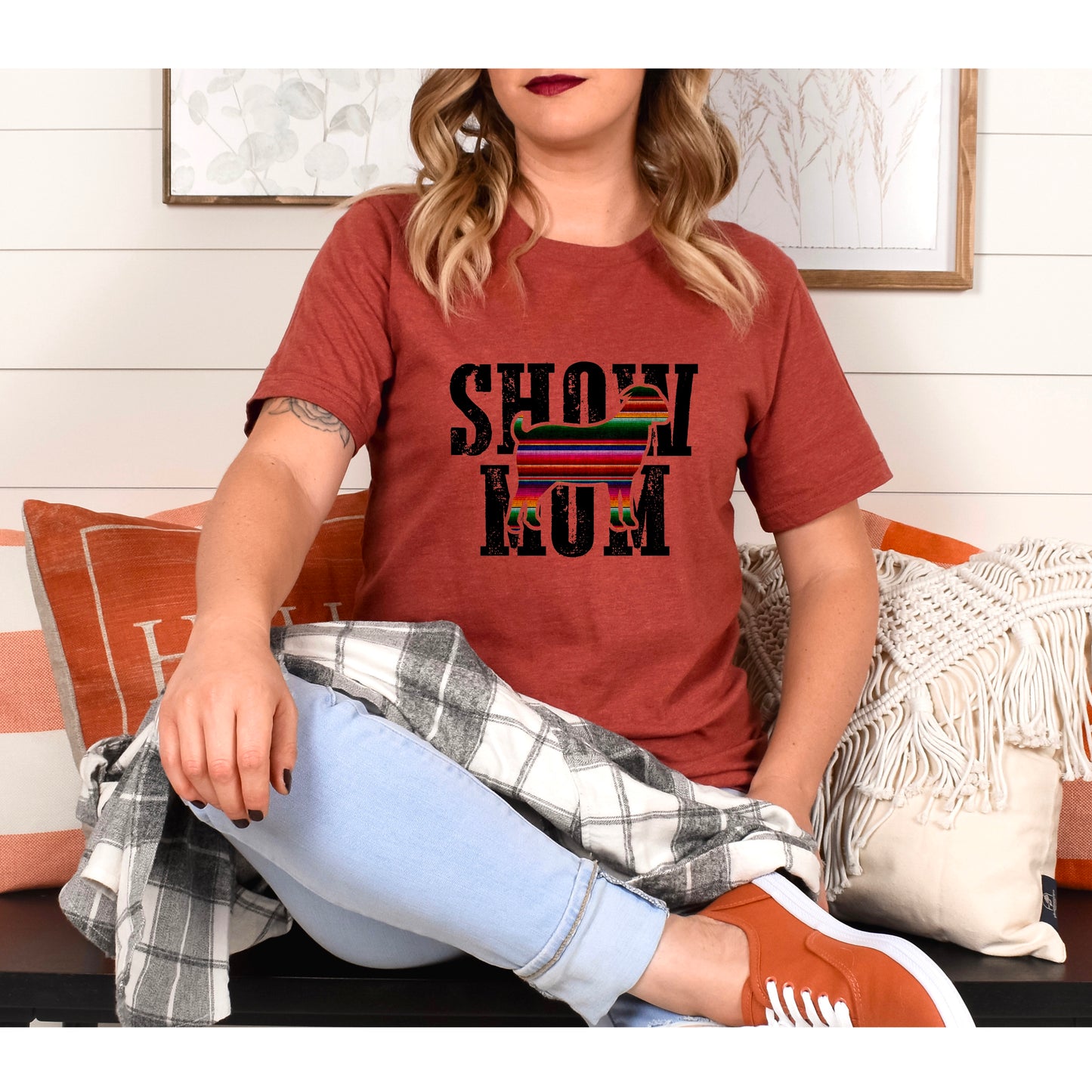 Show Mom Goat DTF Transfer SKU 19SC(DTF)