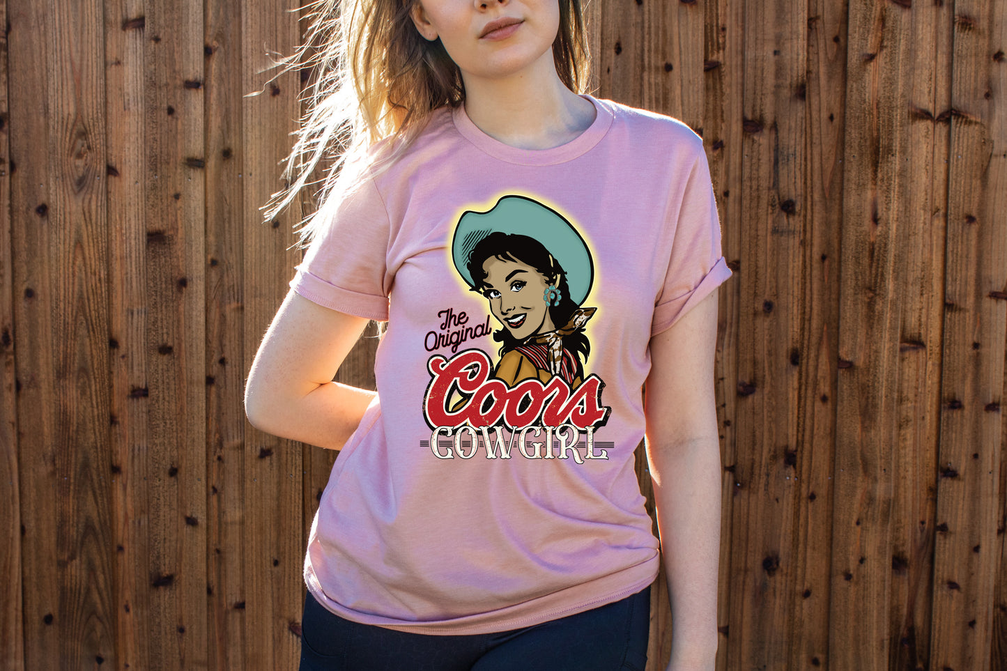 The Original Beer Cowgirl (DTF) DTF1050