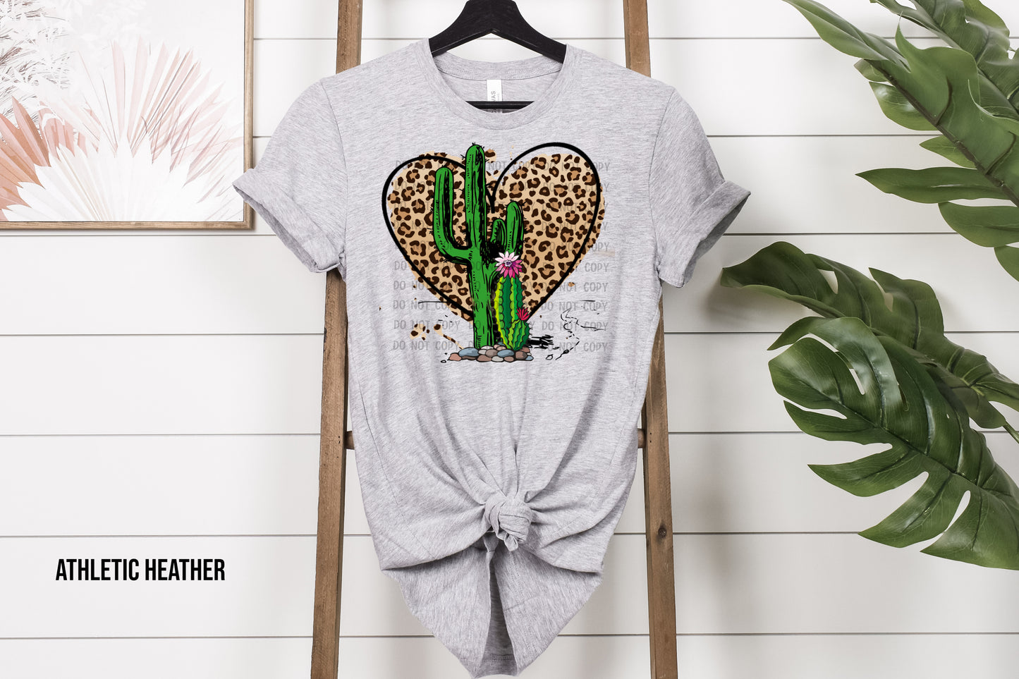 Cactus Leopard Heart (DTF) 1130