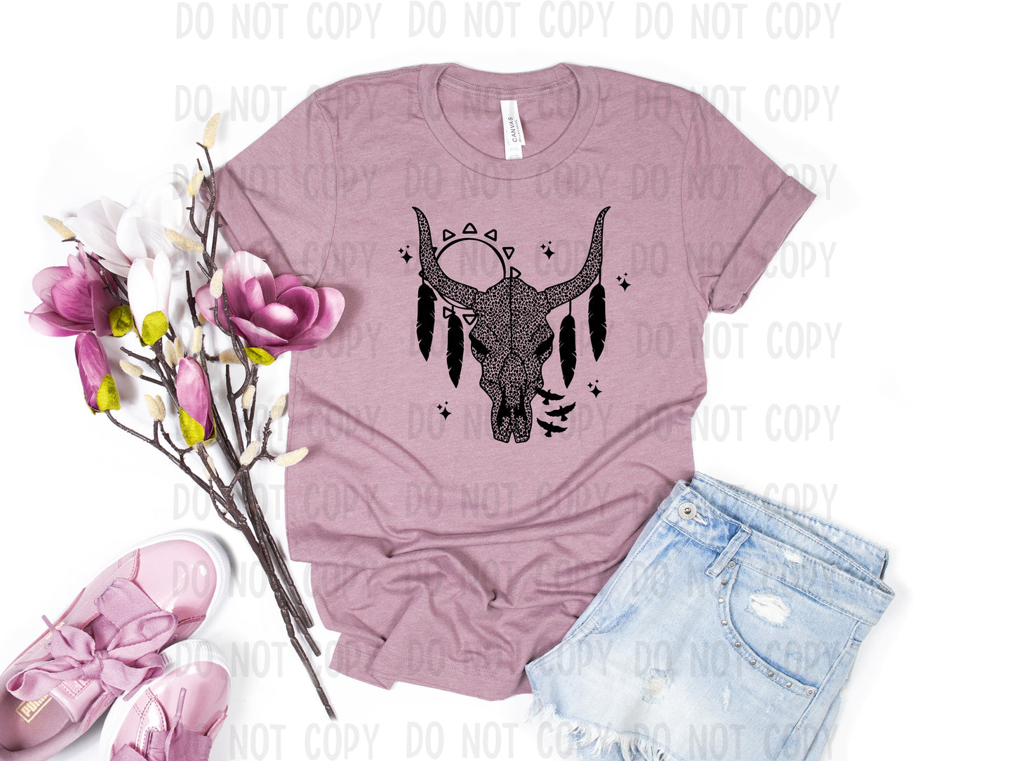 Cheetah Bull Skull (HIGH HEAT) #1131