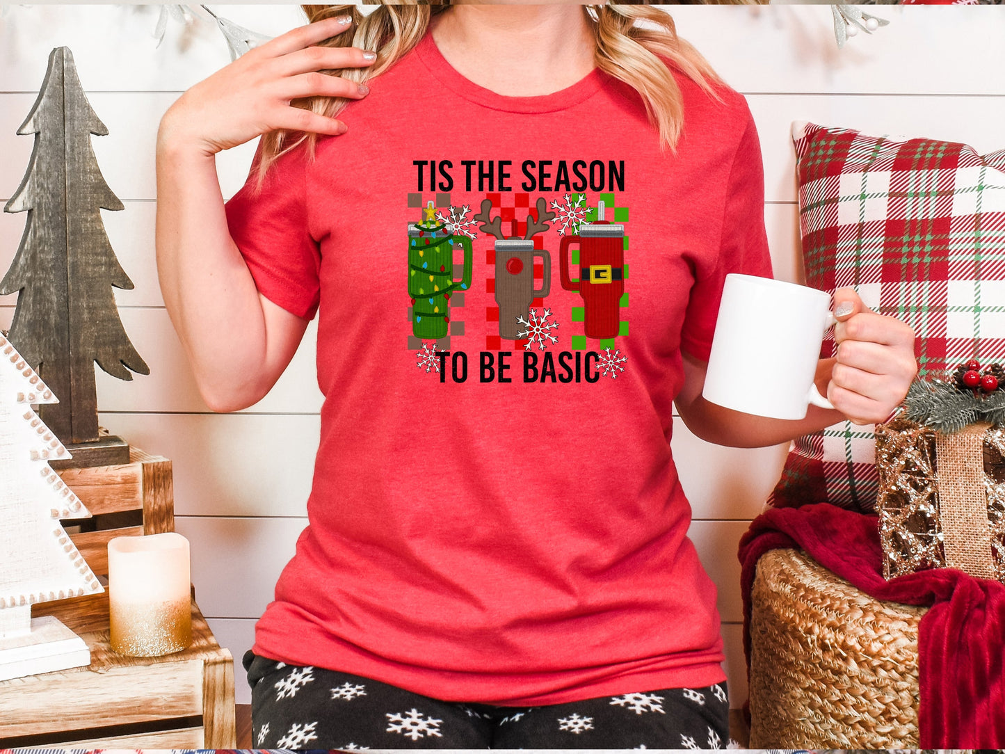 TIS THE SEASON TO BE BASIC-TUMBLERS (DTF) 12-573