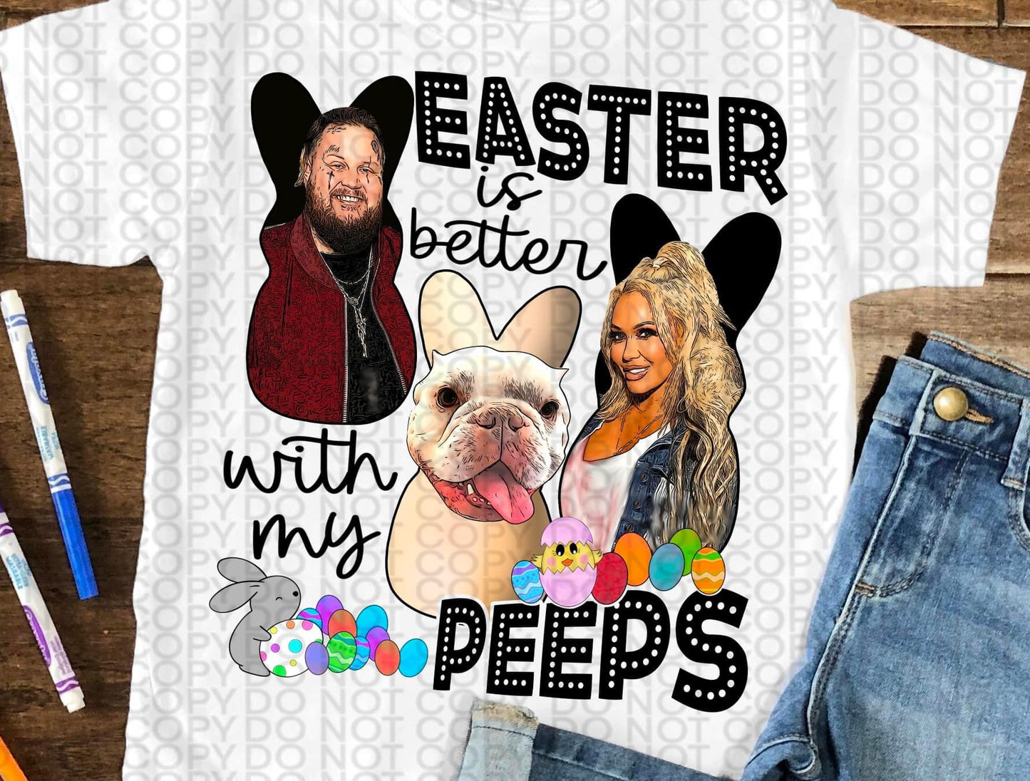 Jelly & Bunnie Peeps (DTF Transfer)