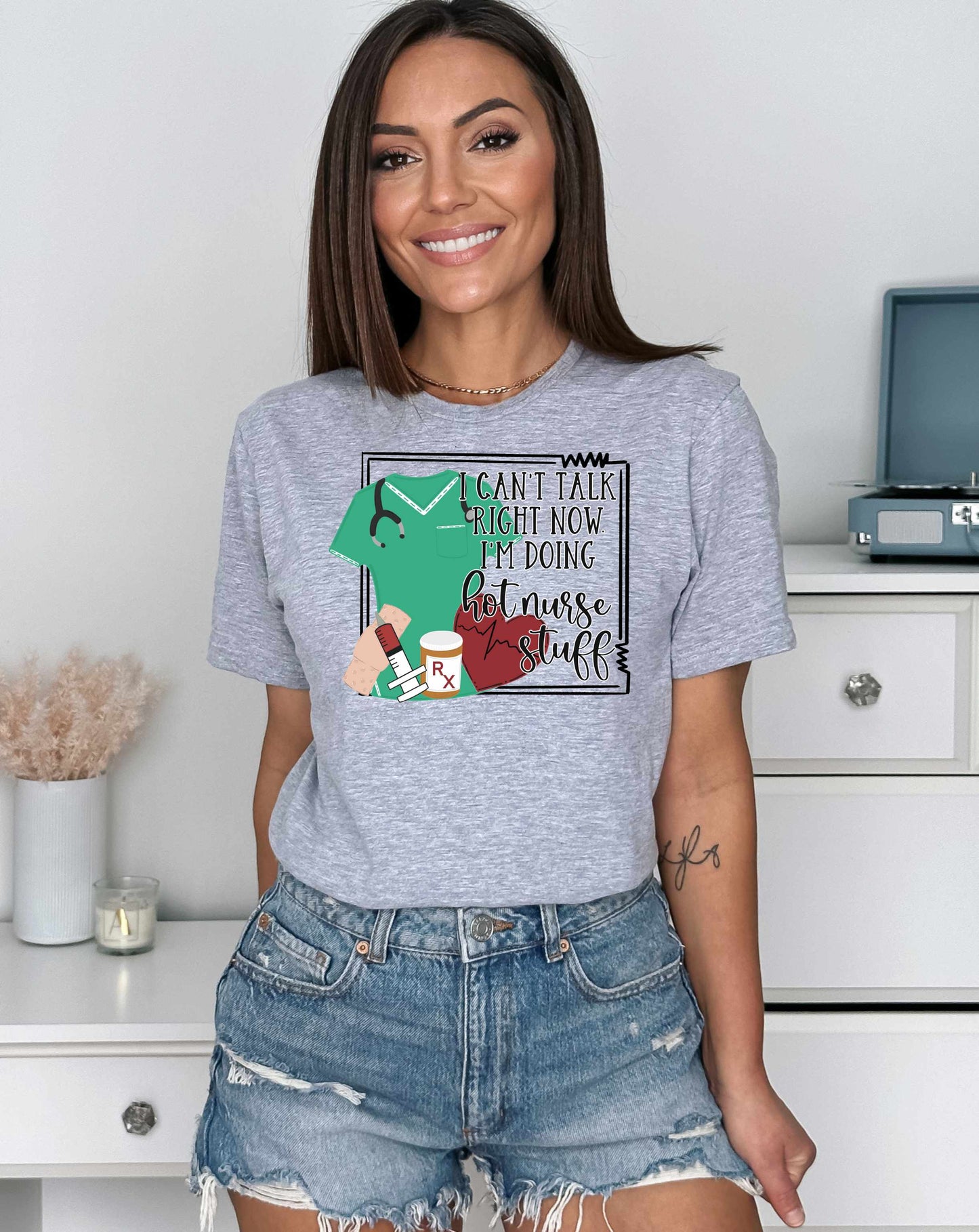 HOT NURSE STUFF (DTF TRANSFER) 16SS
