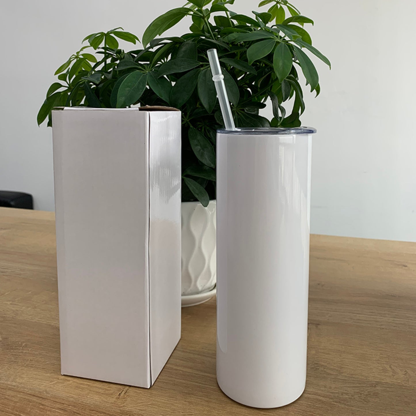 20 OZ BLANK Skinny Straight Tumbler-Single