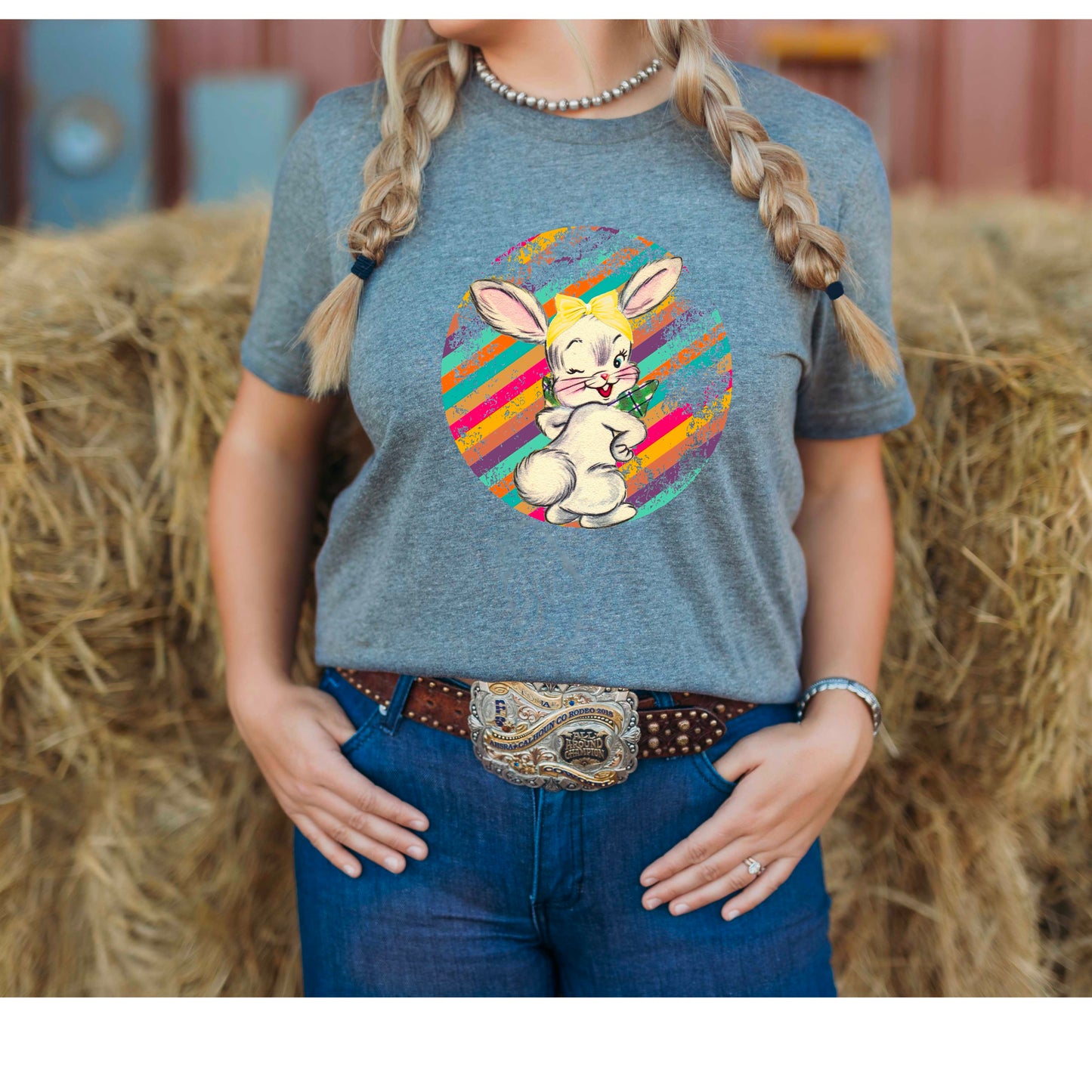 Retro Bunny (DTF) 442