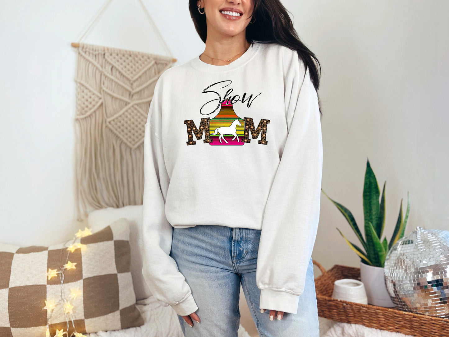 Horse Show Mom Tag (DTF) 28SC