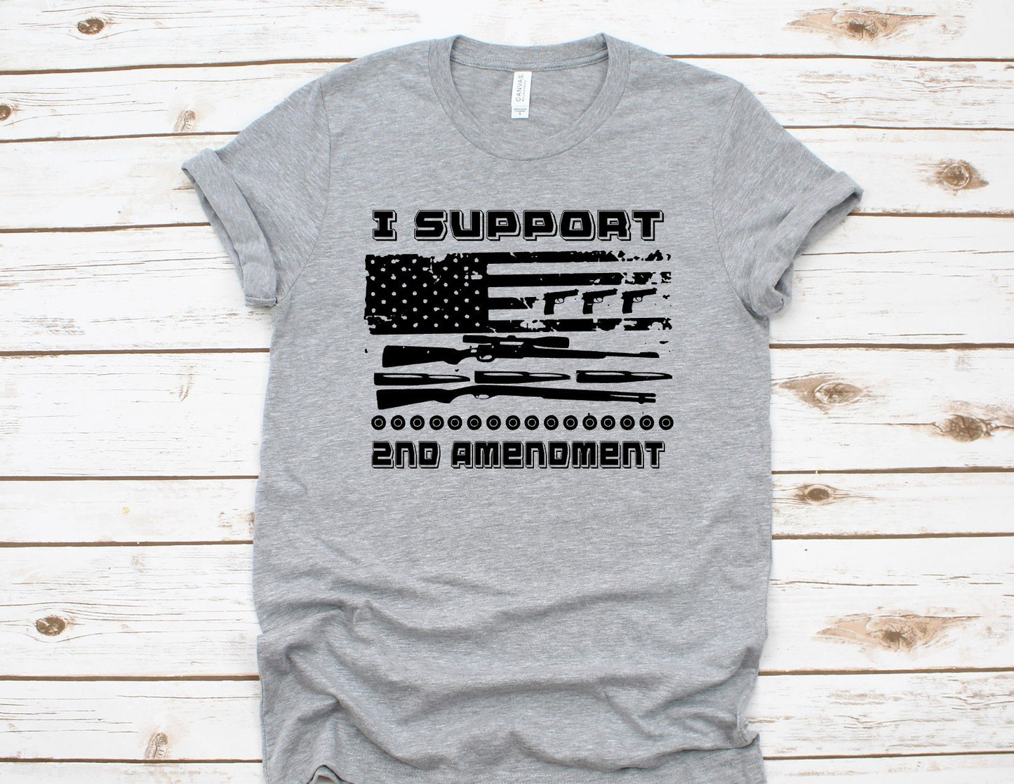 I support the 2nd Amendment-Screen Print - RAJE