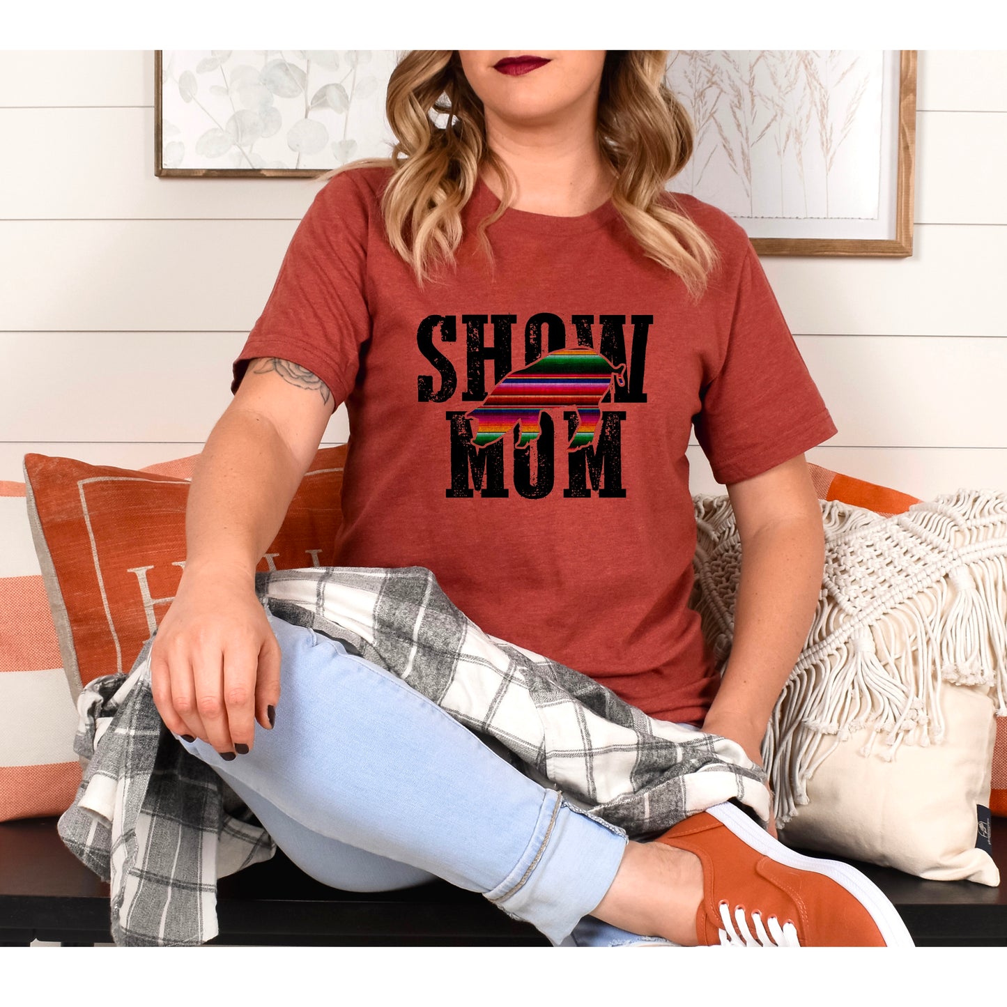 Show Mom Pig DTF Transfer SKU 18SC(DTF)