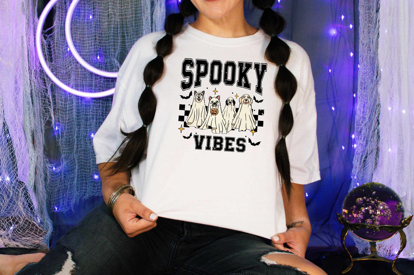 SPOOKY VIBES-DOGS (DTF) 351PO