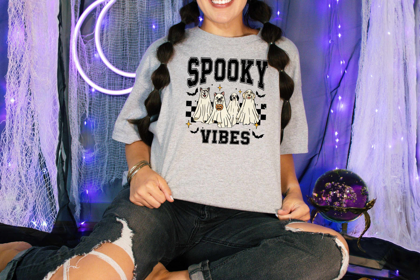 SPOOKY VIBES-DOGS (DTF) 351PO