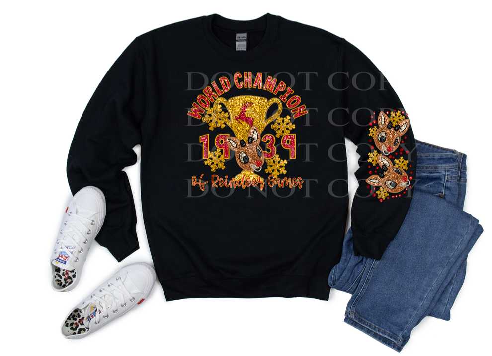 World Champion of Reindeer Games (DTF) #TE0212