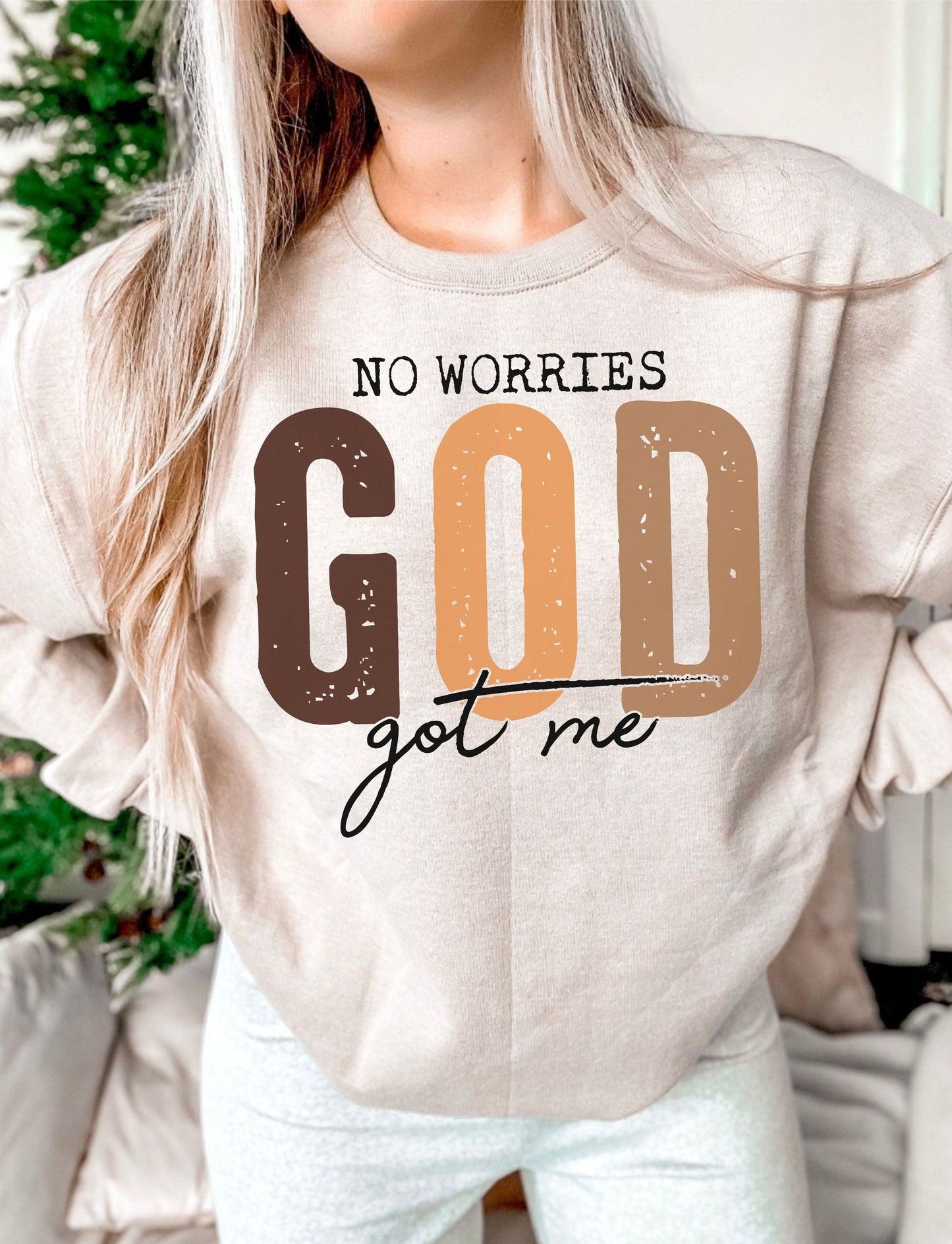 NO WORRIES GOD GOT ME (DTF) 382PO