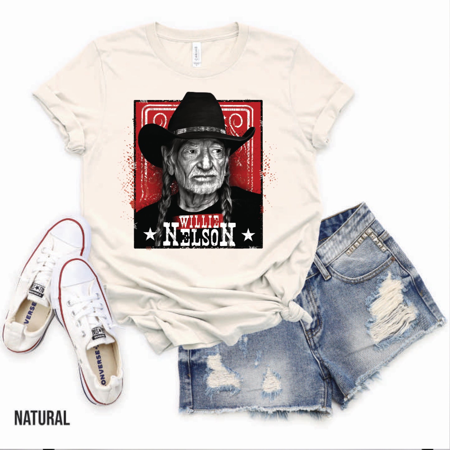 W!ll!e N3lson Red (DTF)4017KPI