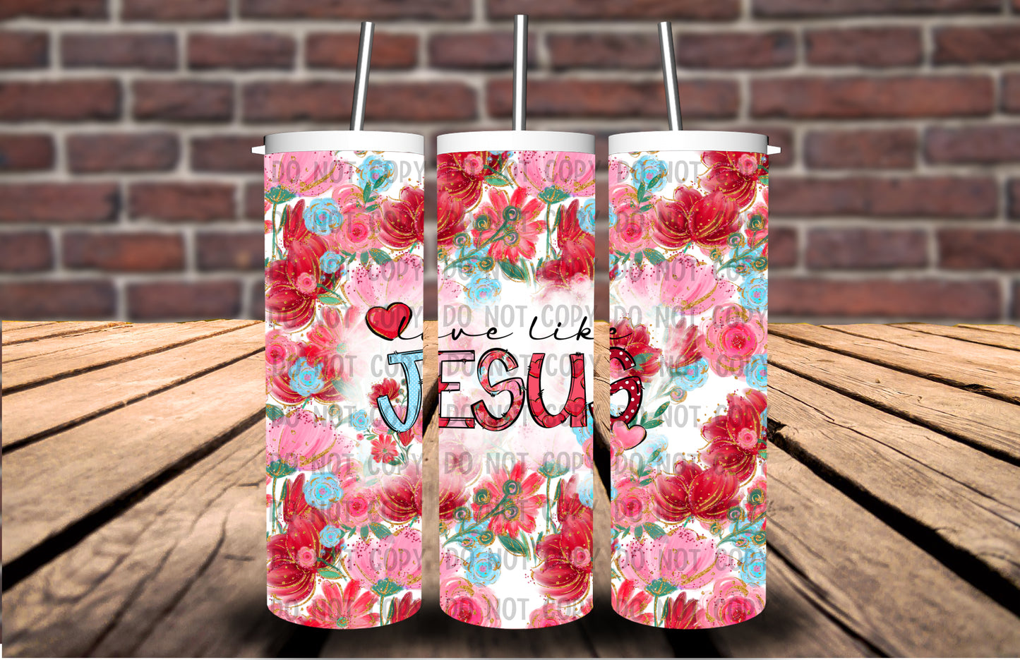 Love Like Jesus 20 oz Tumbler 402T