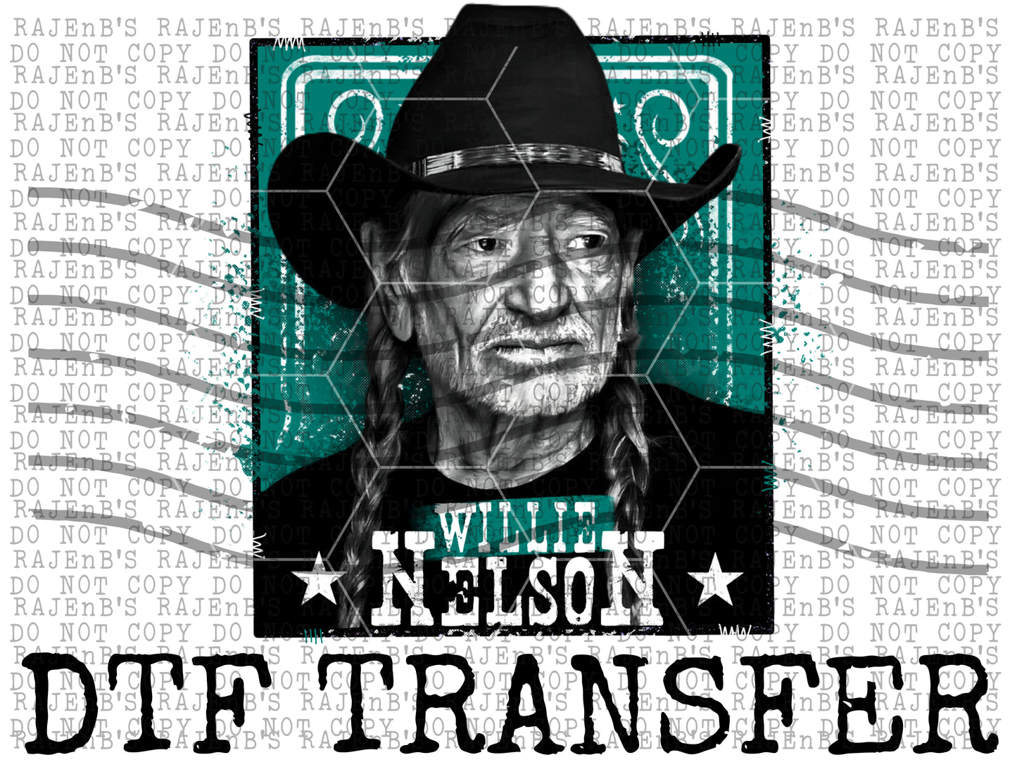 W!ll!e N3lson Teal (DTF)4038KPI