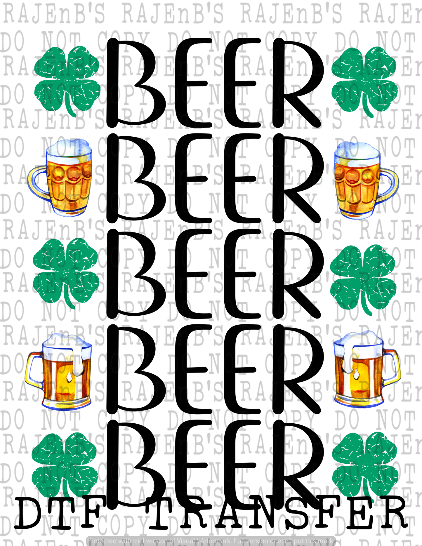 Beer Stacked (DTF) 410