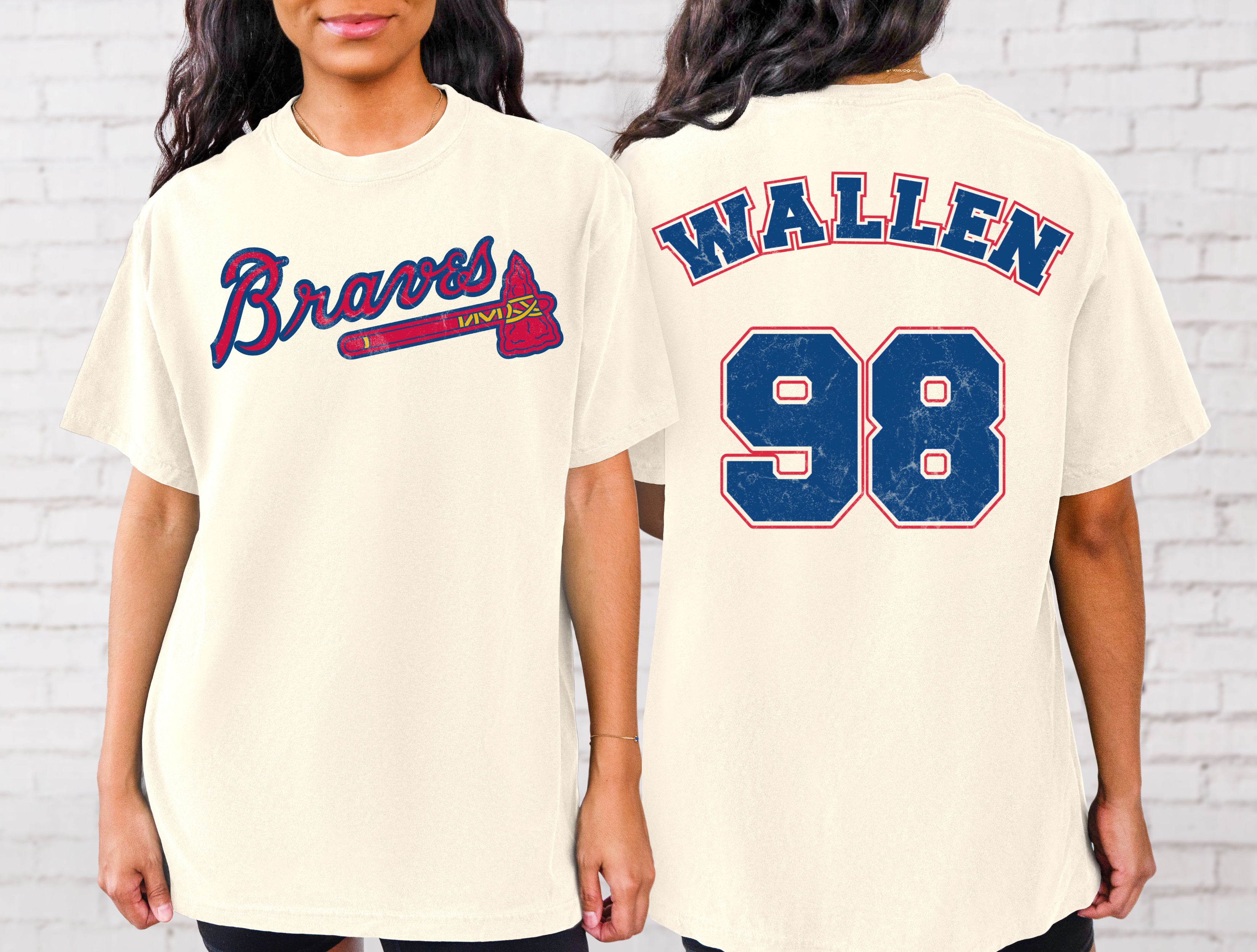 98 Braves Baseball Tee