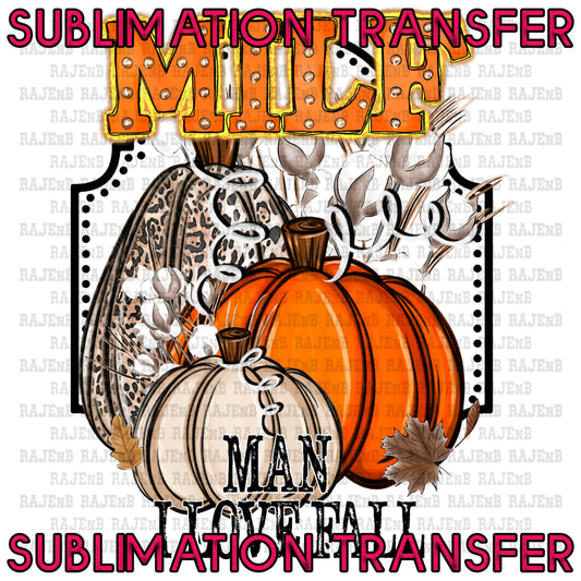 MILF Pumpkins - SUBLIMATION TRANSFER 4133SUB