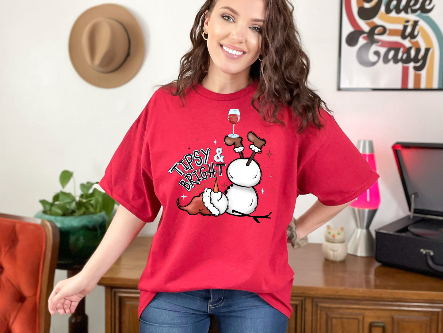 TIPSY AND BRIGHT SNOWMAN (DTF) 4557KPI