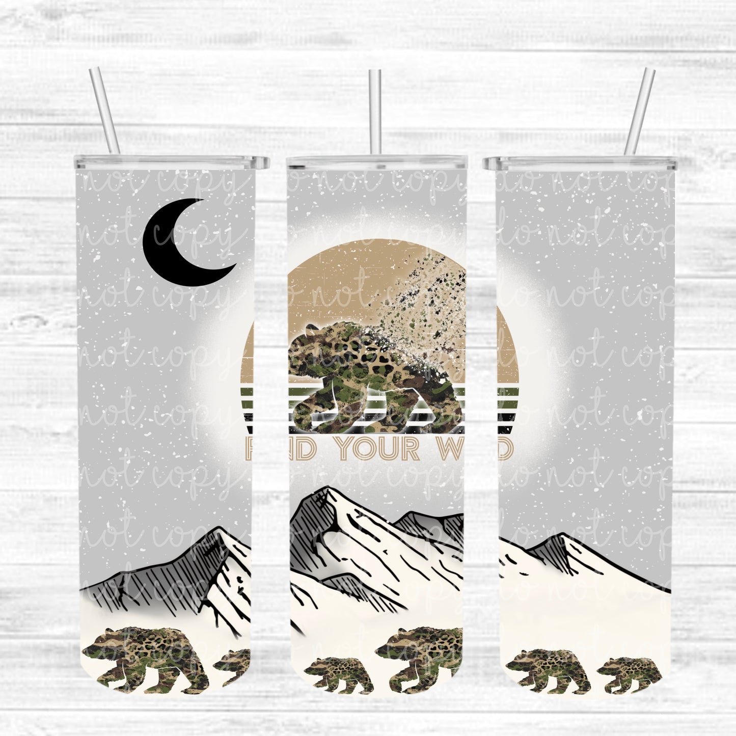 Find Your Wild Tumbler #5053T