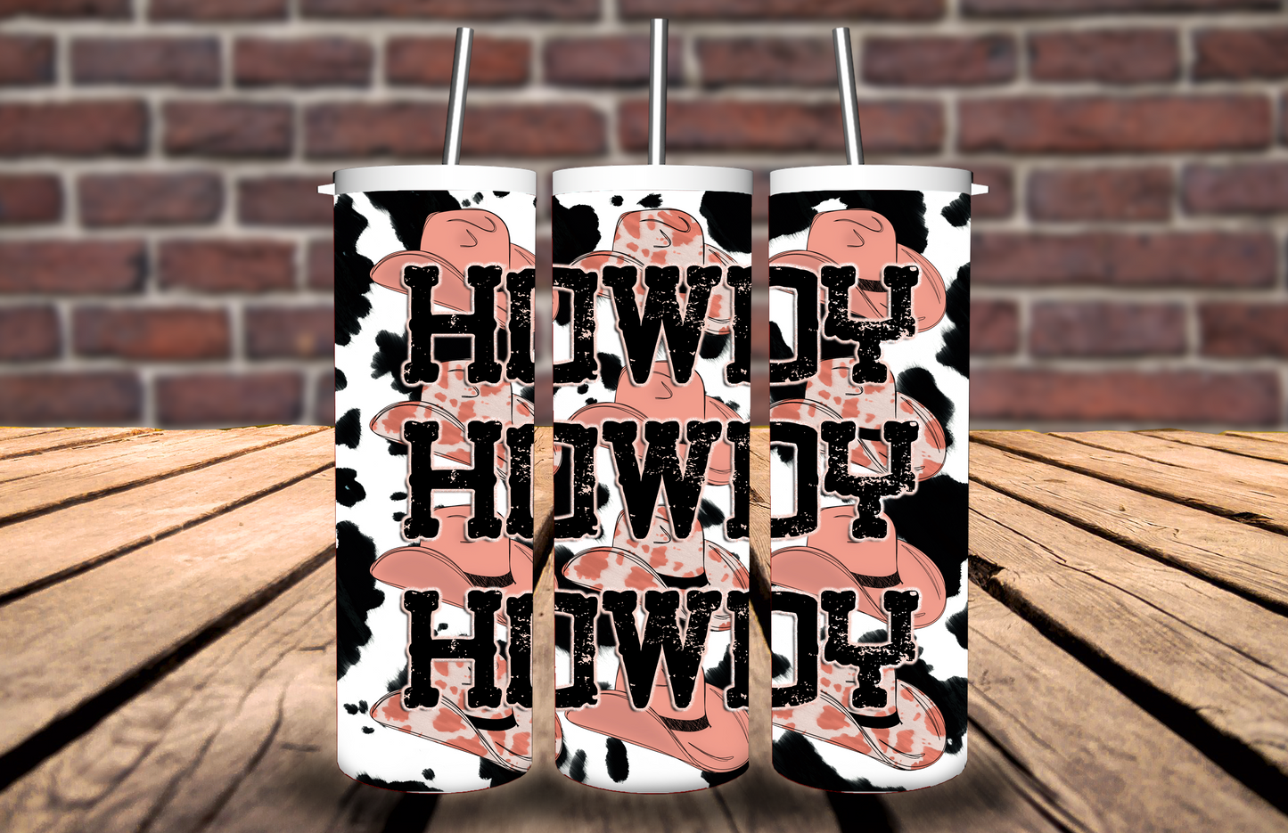 Howdy Trio Tumbler #5087T