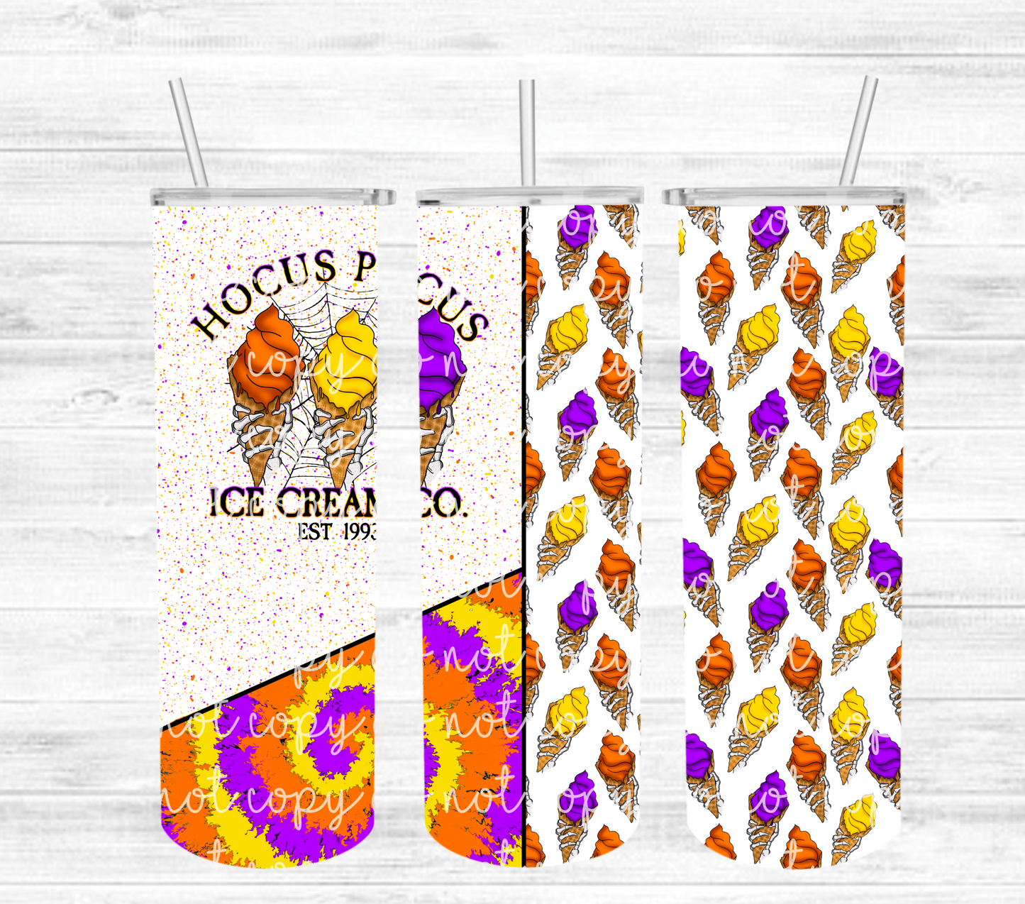 HP Ice Cream Co Tumbler #5107T