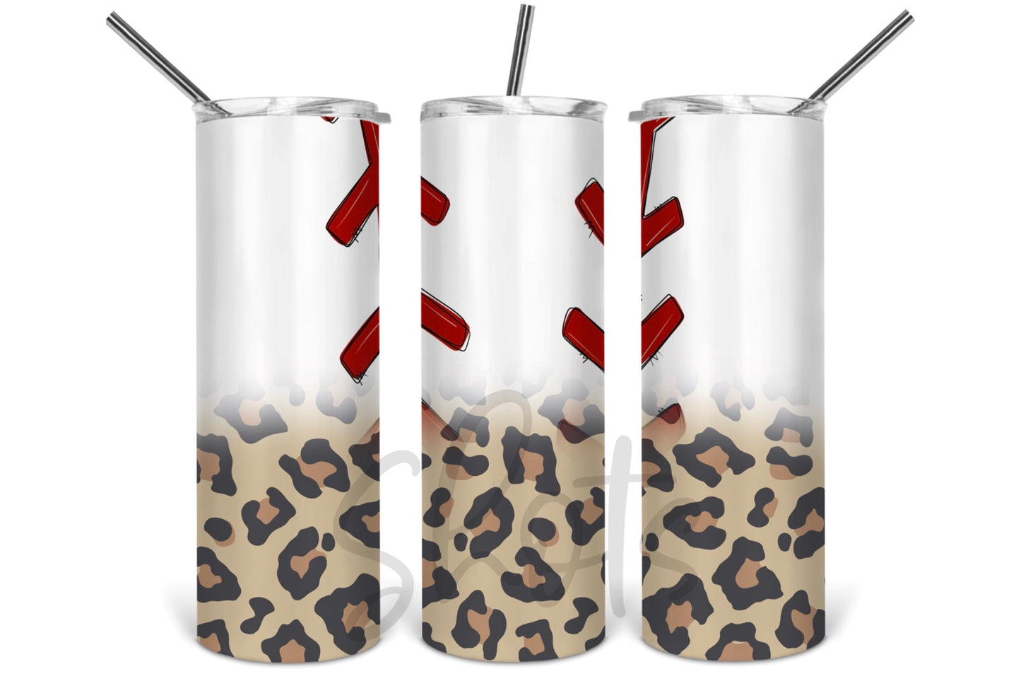 Leopard Baseball Tumbler #5142T